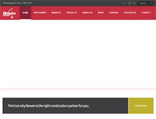 Tablet Screenshot of bowenengineering.com